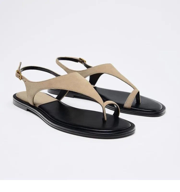 Vintage Flat Toe Herringside Sandals Women’s