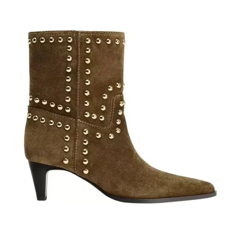 High Heel Pointed Loose Boots Women’s