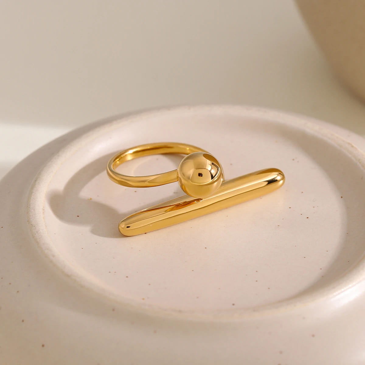 Chic Stainless Steel Personality Minimalist Classy Ring