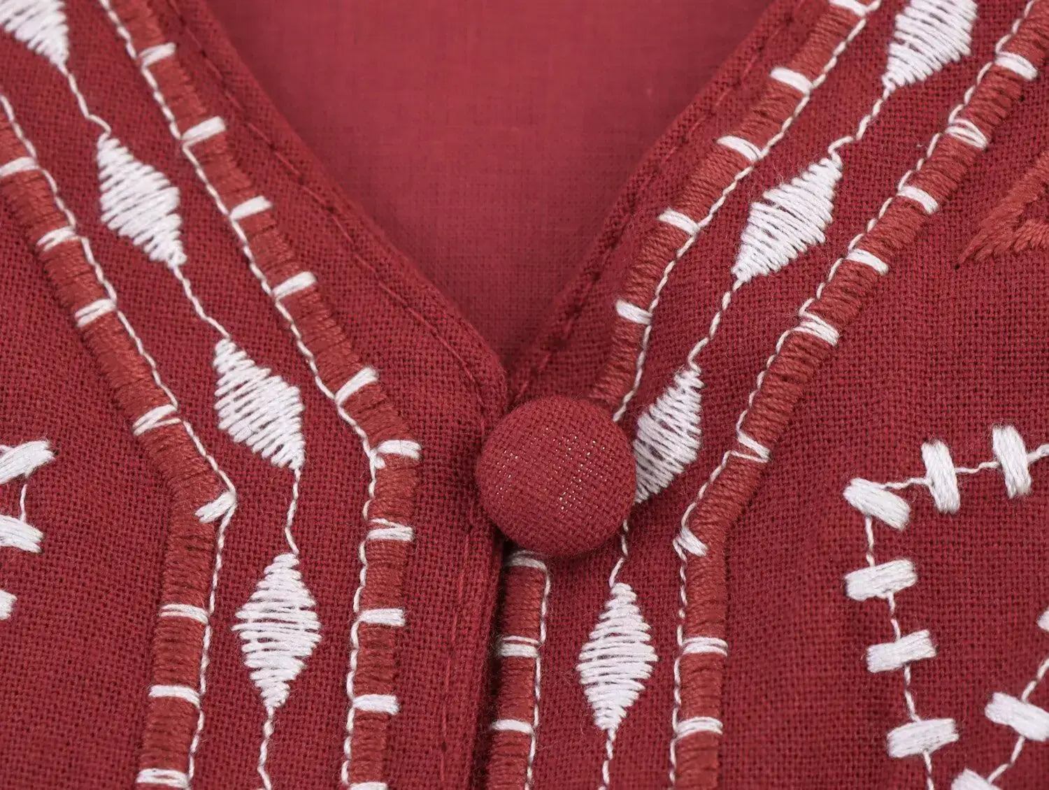 Women’s Casual Embroidered Sleeveless V-neck Short Vest Top + High Waist Shorts