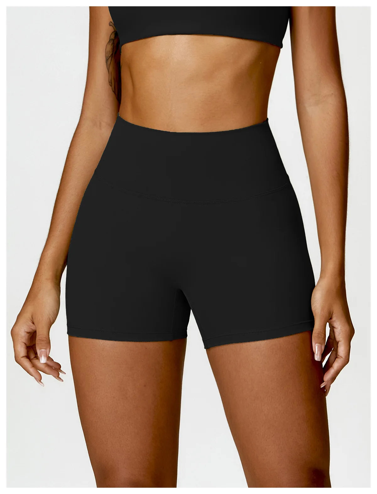 Fitness Shorts Buttock Lift Scrunch Yoga