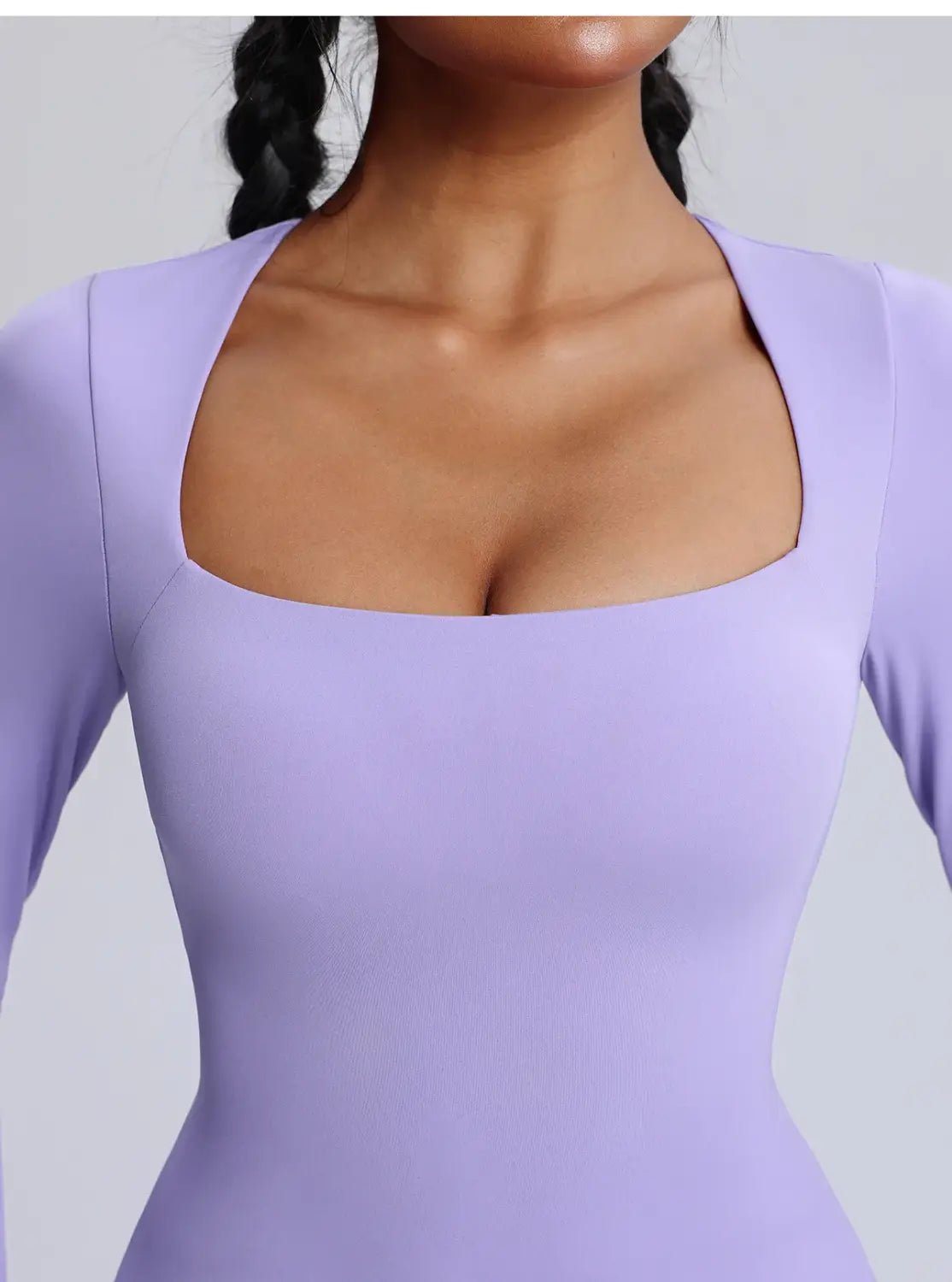 Seamless Jumpsuits Sports Fitness High Elastic Breathable Long-sleeved Suit