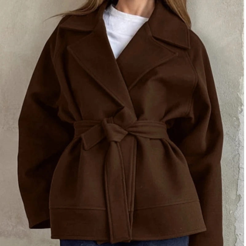 One Button Women’s Coat