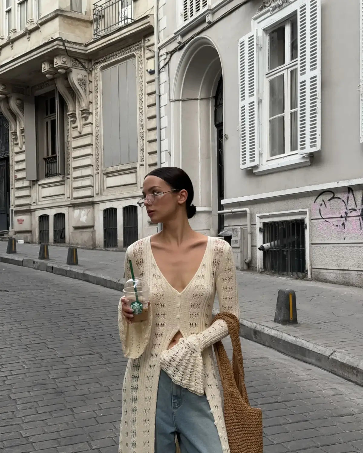 Fashion Hollow Knitted Dress For Women