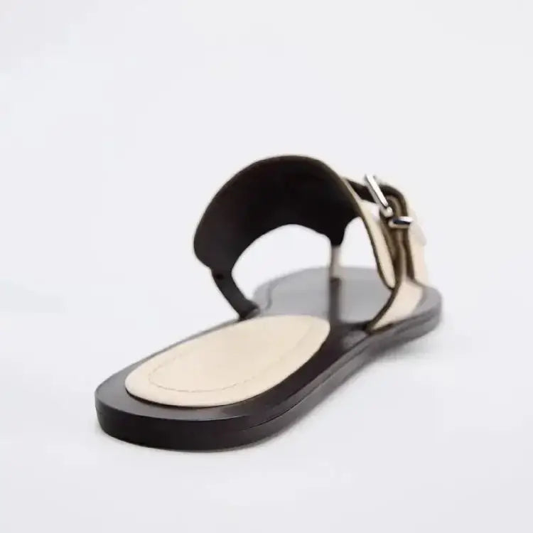 White Women Shoes Flip Flops
