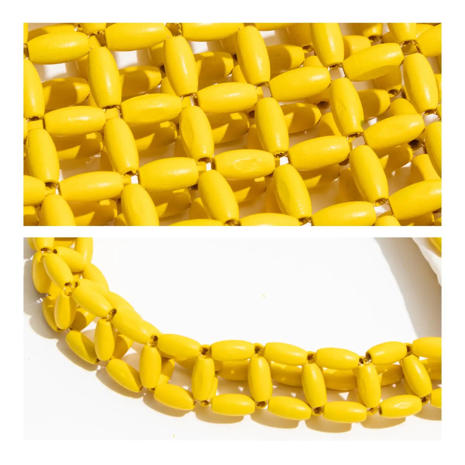 Beaded Weave Handmade Tote Handbags