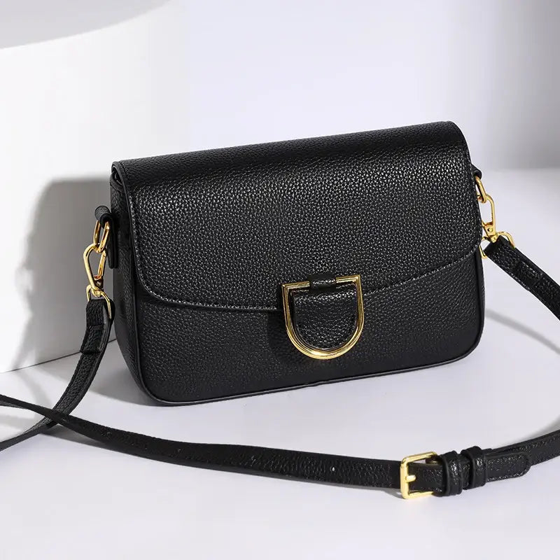 Women Real Cow Leather Handbag Crossbody Bag