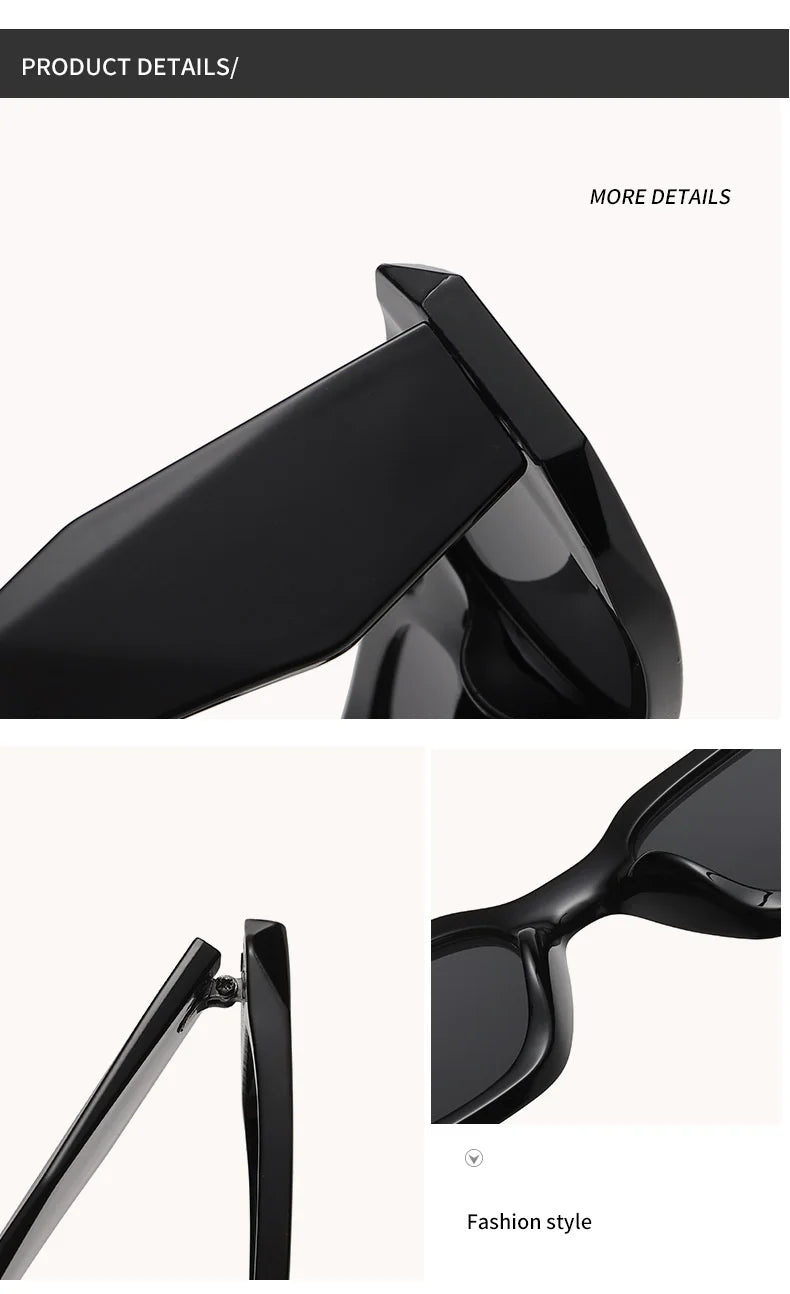 Square Vintage Sunglasses Woman