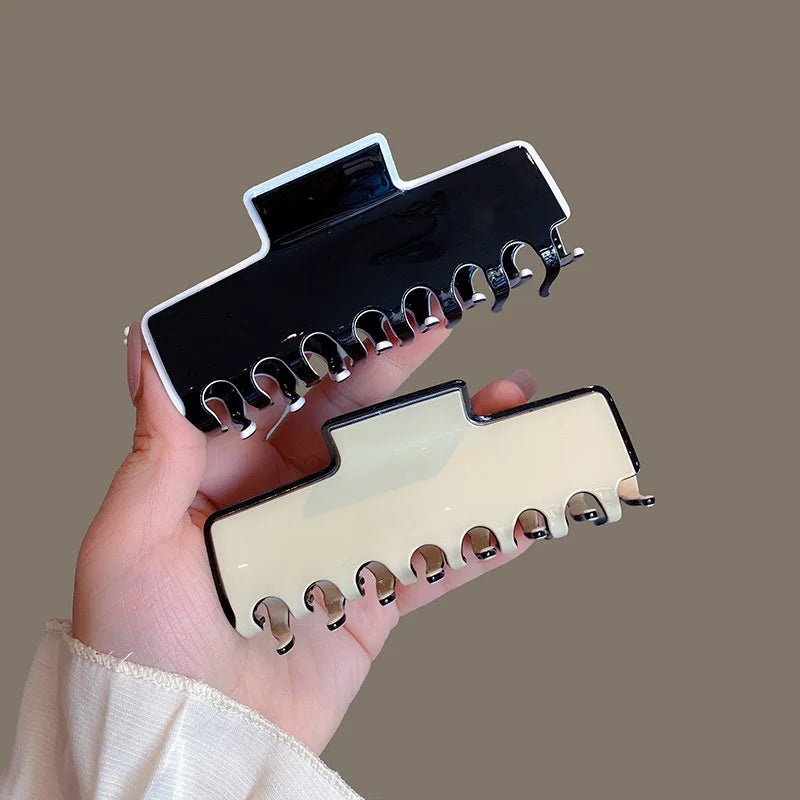 Geometric Claw Clip for Women