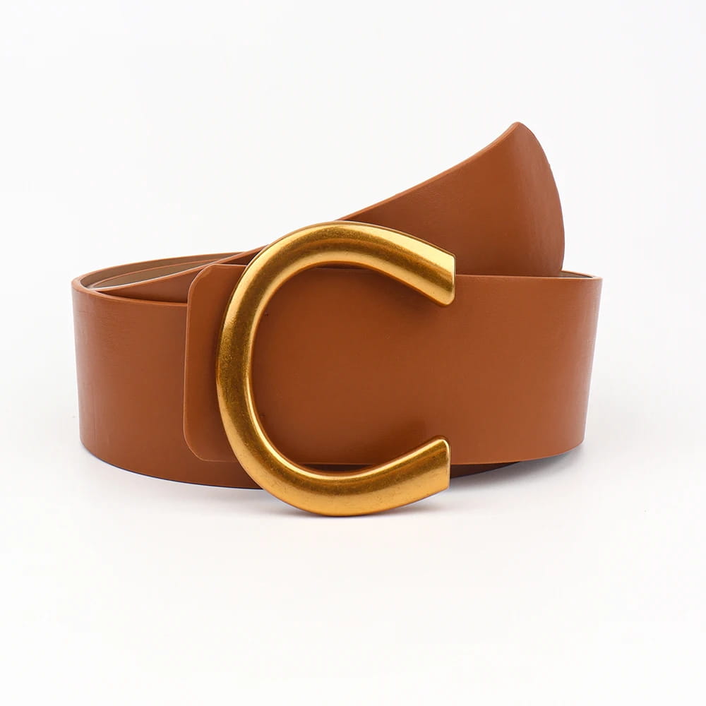 Geometric Horseshoebuckle Belt