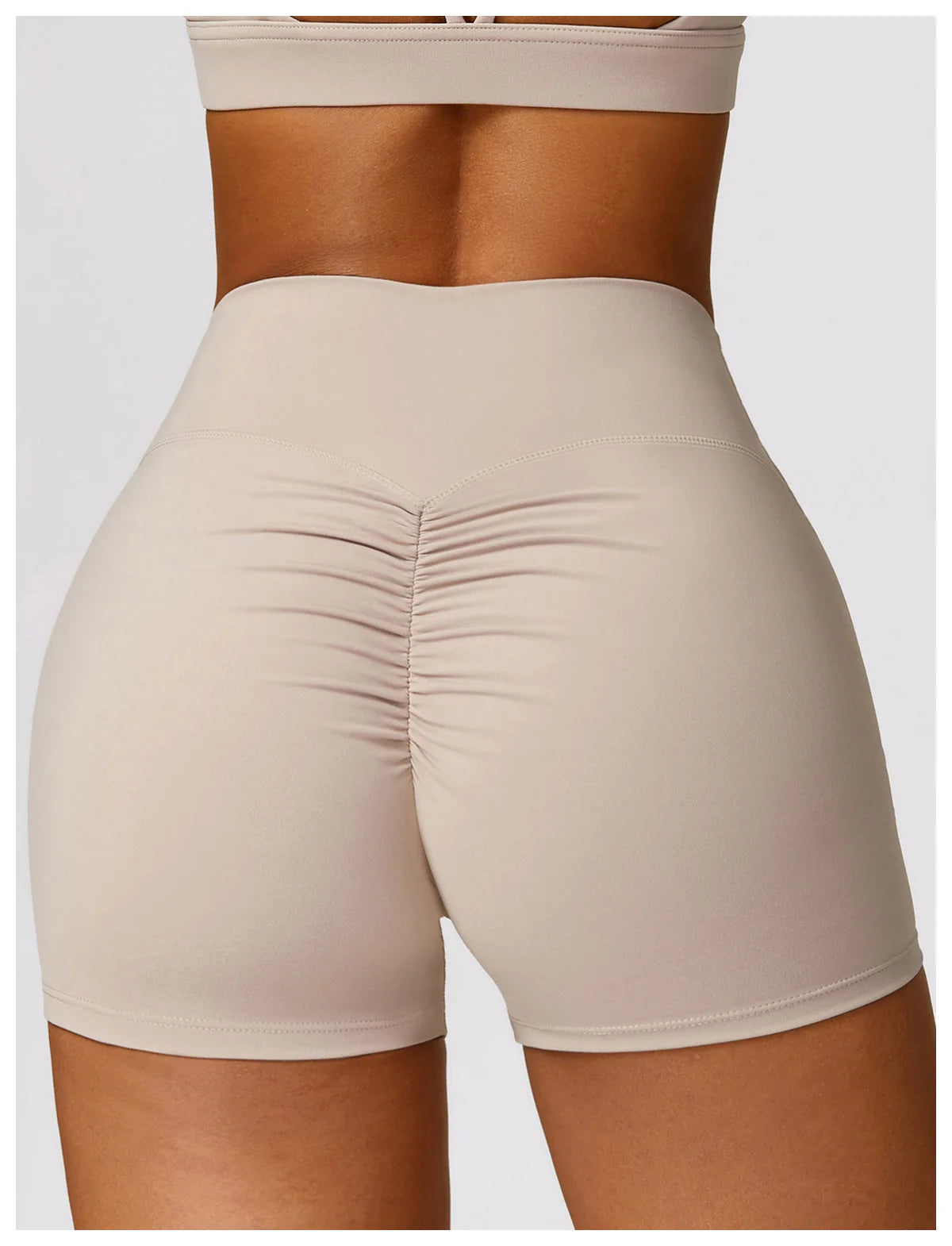 Fitness Shorts Buttock Lift Scrunch Yoga