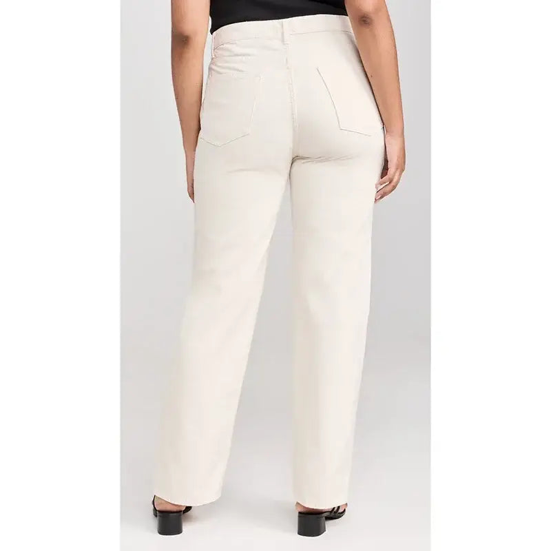 Women High Waisted Straight Leg Jeans