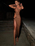 Women Dresses Shirring Chic Cut Shape Incline - Norellé