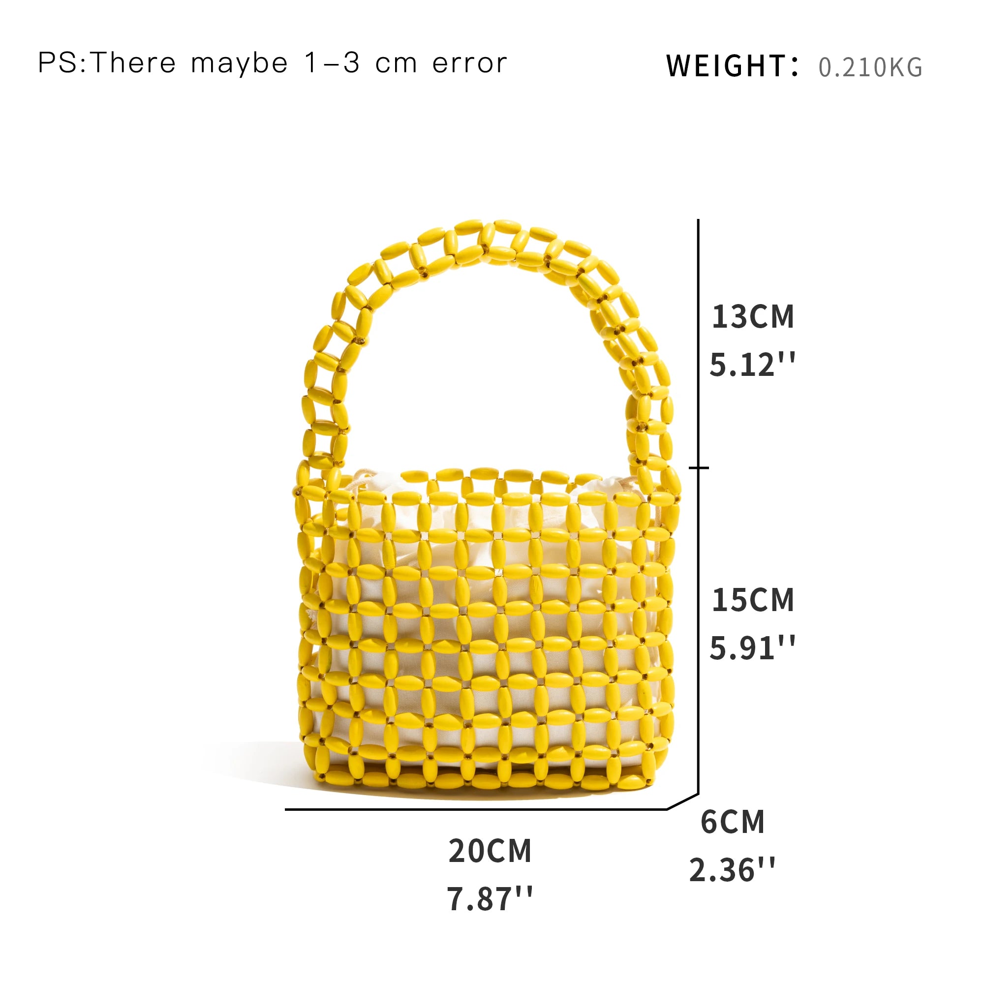 Beaded Weave Handmade Tote Handbags