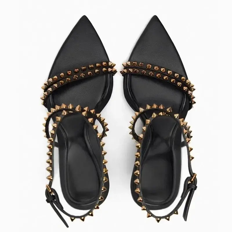 Thin Heeled Sandals Women