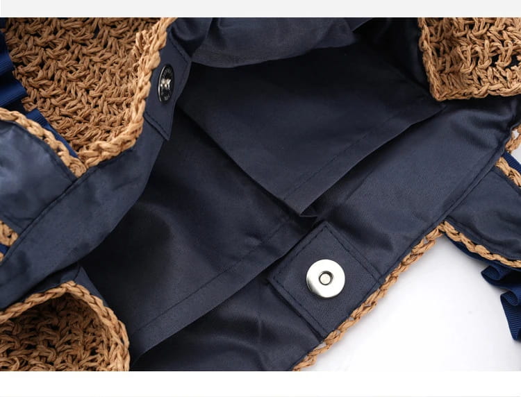 Pearls Straw Bags for Women