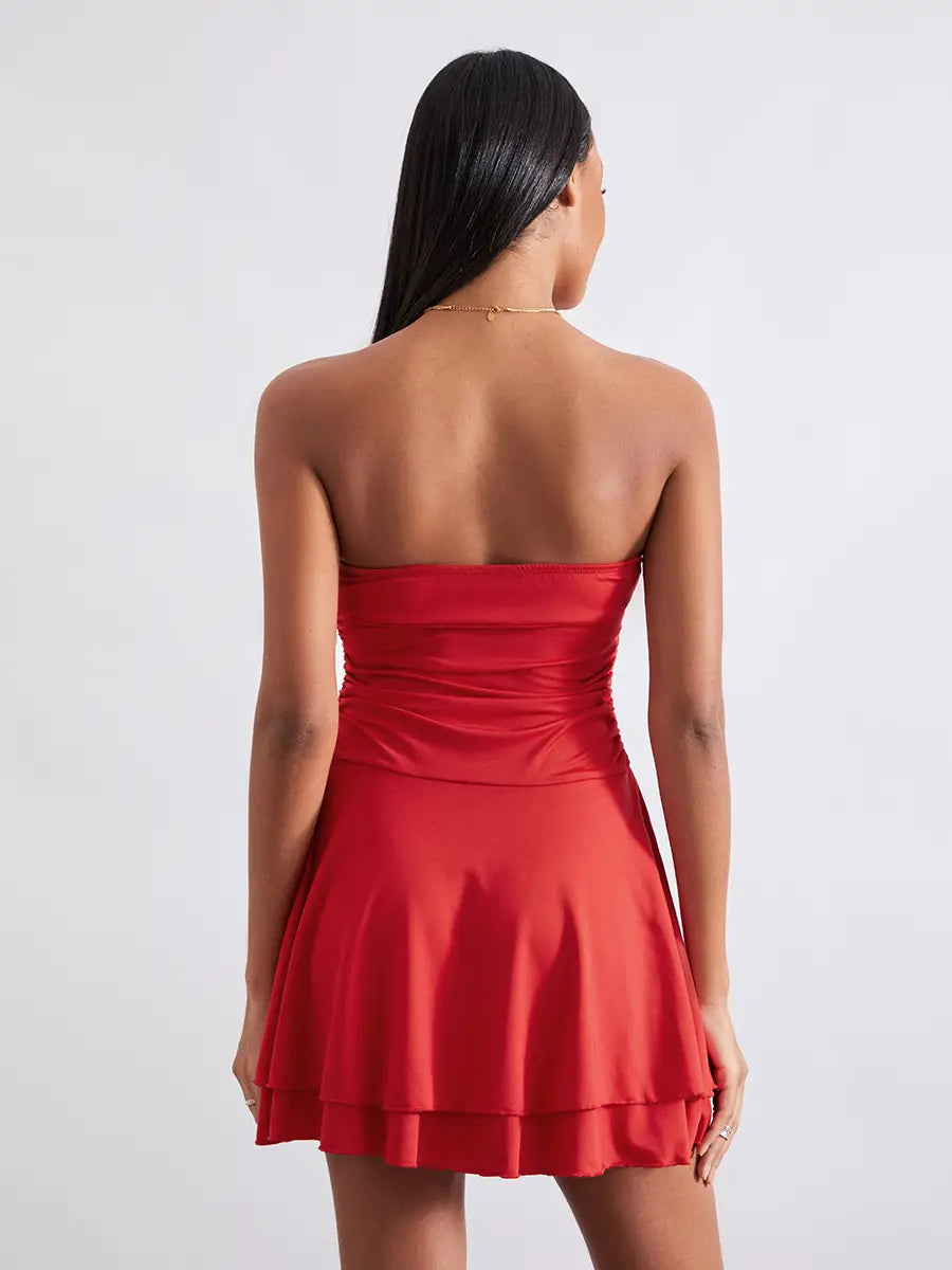 Women’s Sleeveless Strapless Dress