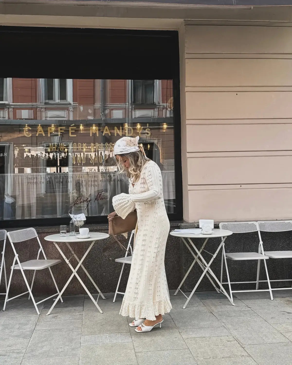 Fashion Hollow Knitted Dress For Women