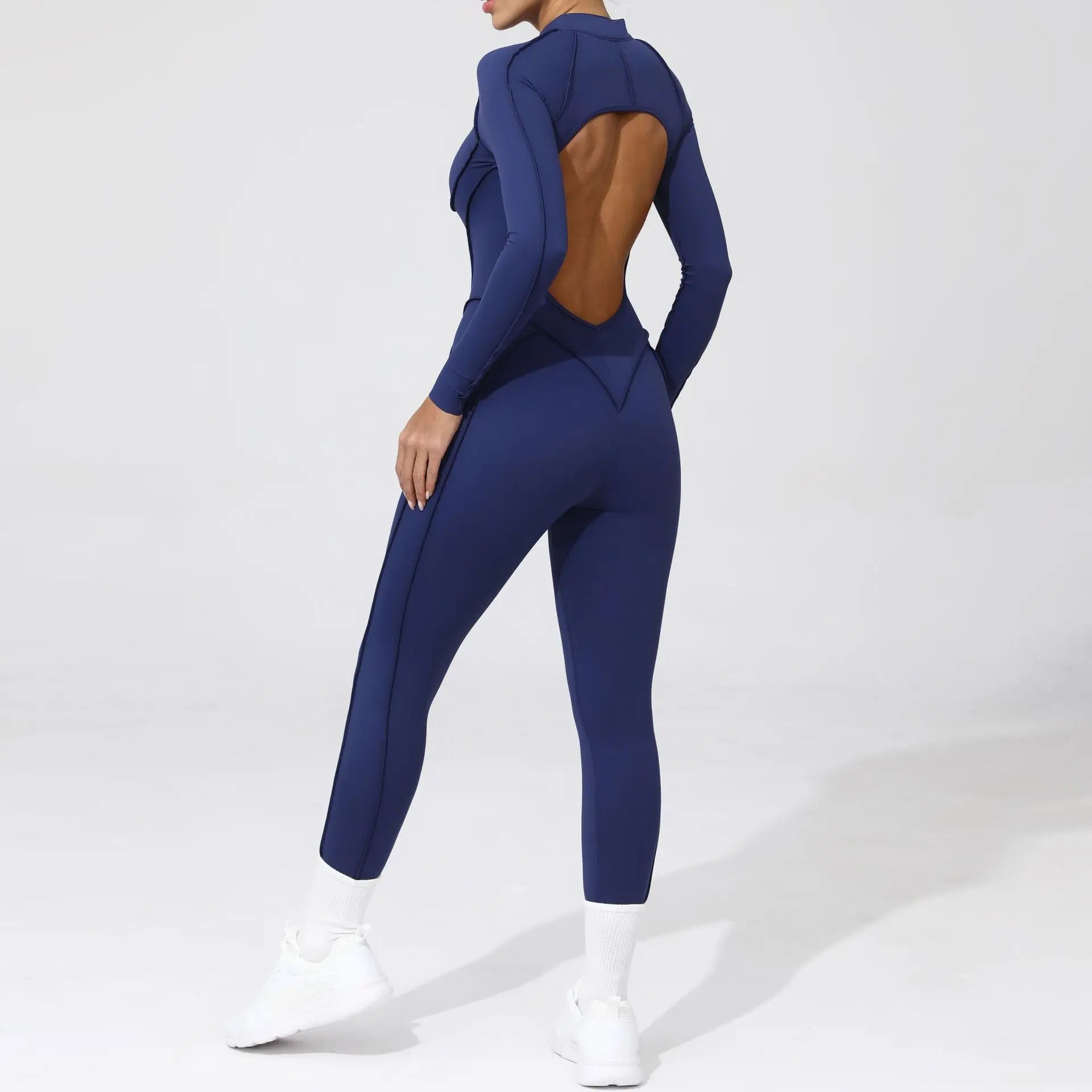 Women One Piece V Back Tracksuit