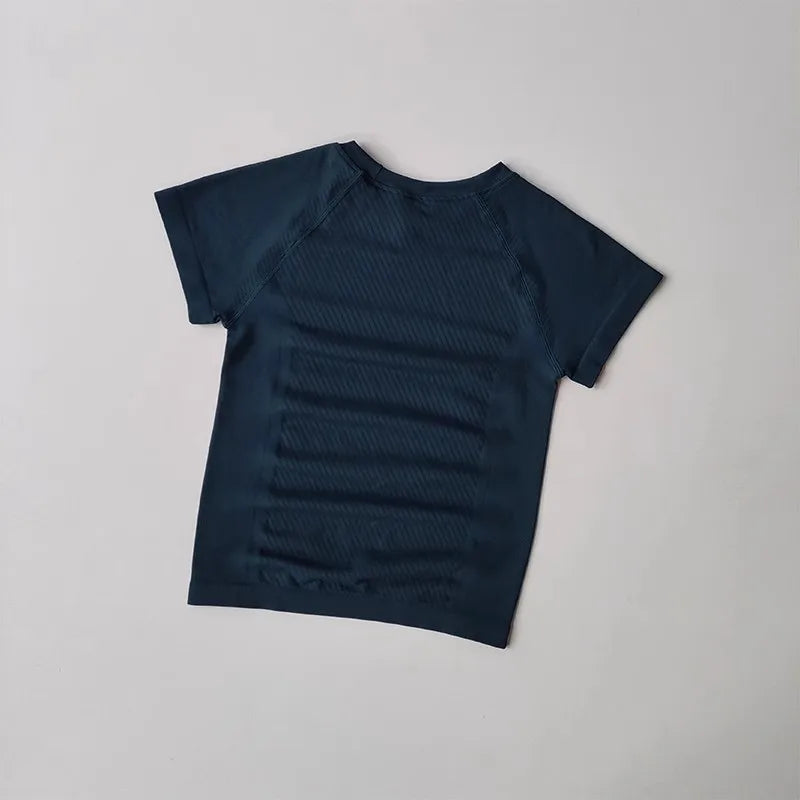 Women Yoga Top Seamless Sport T-shirt