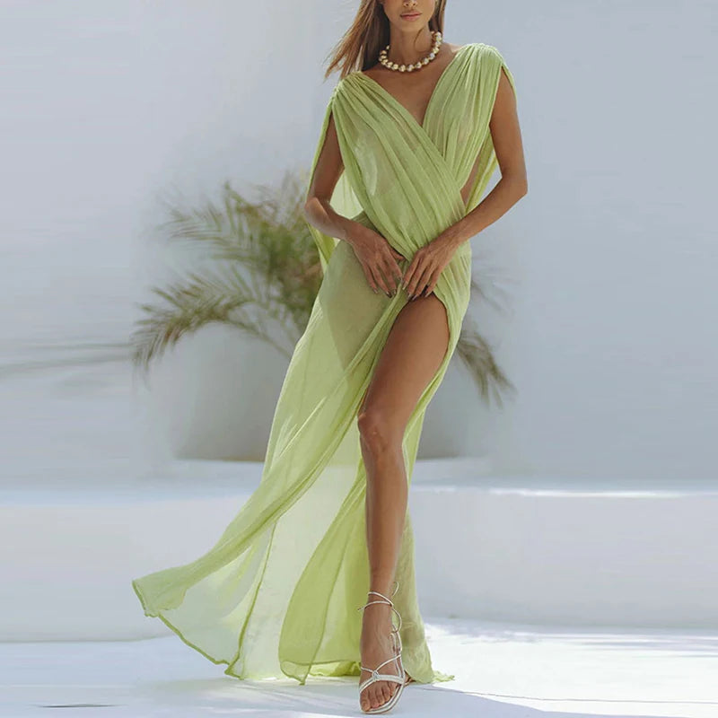 Women's Clothing Beach Cover Up Dress - Norellé
