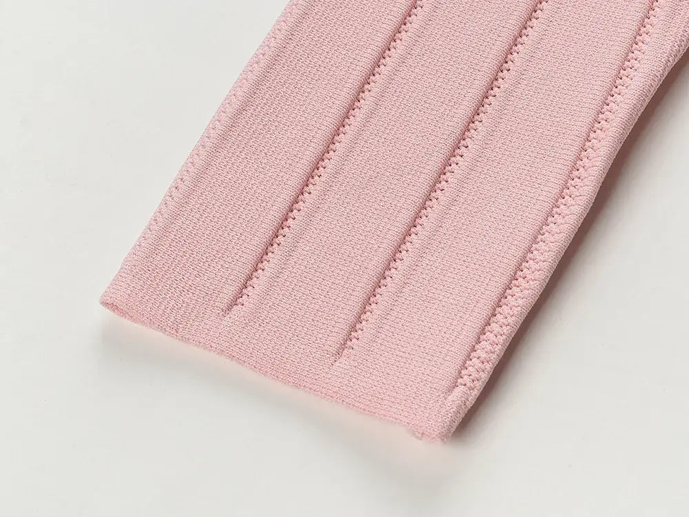 Women’s Lapel Beaded Button Short-sleeved Jumpsuit