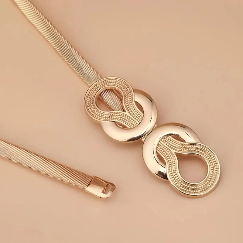 Metal Elastic Belt Women’s