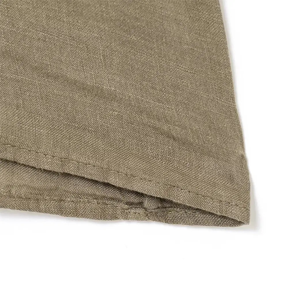 Women’s Long Sleeved V-neck Shirt Mid Waist Wide Leg Pants