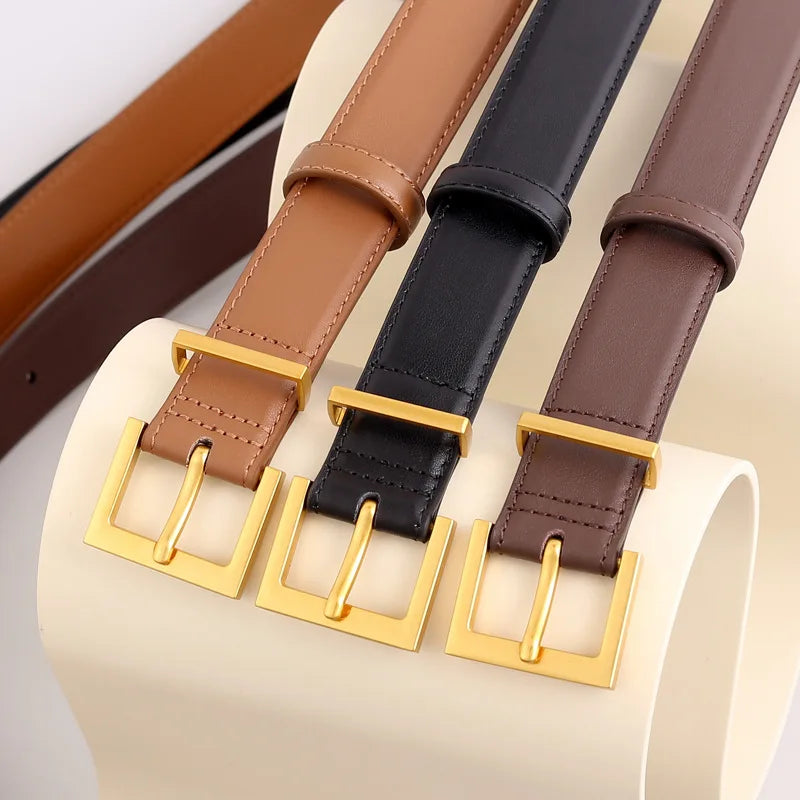 Genuine Leather Belt for Women
