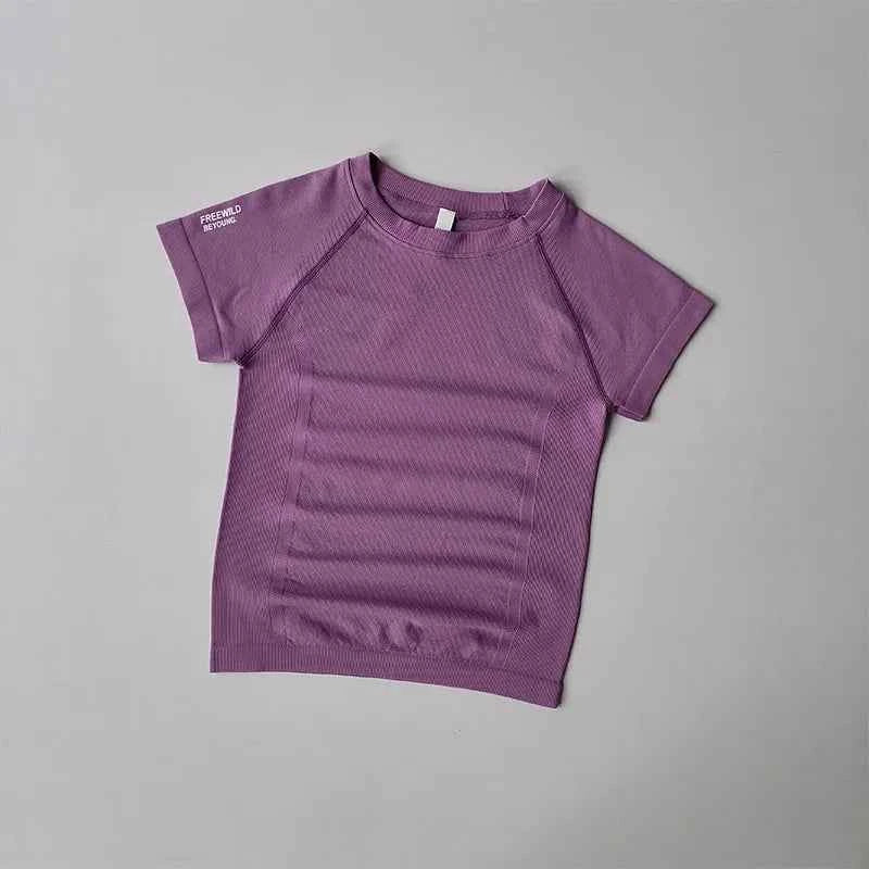 Women Yoga Top Seamless Sport T-shirt