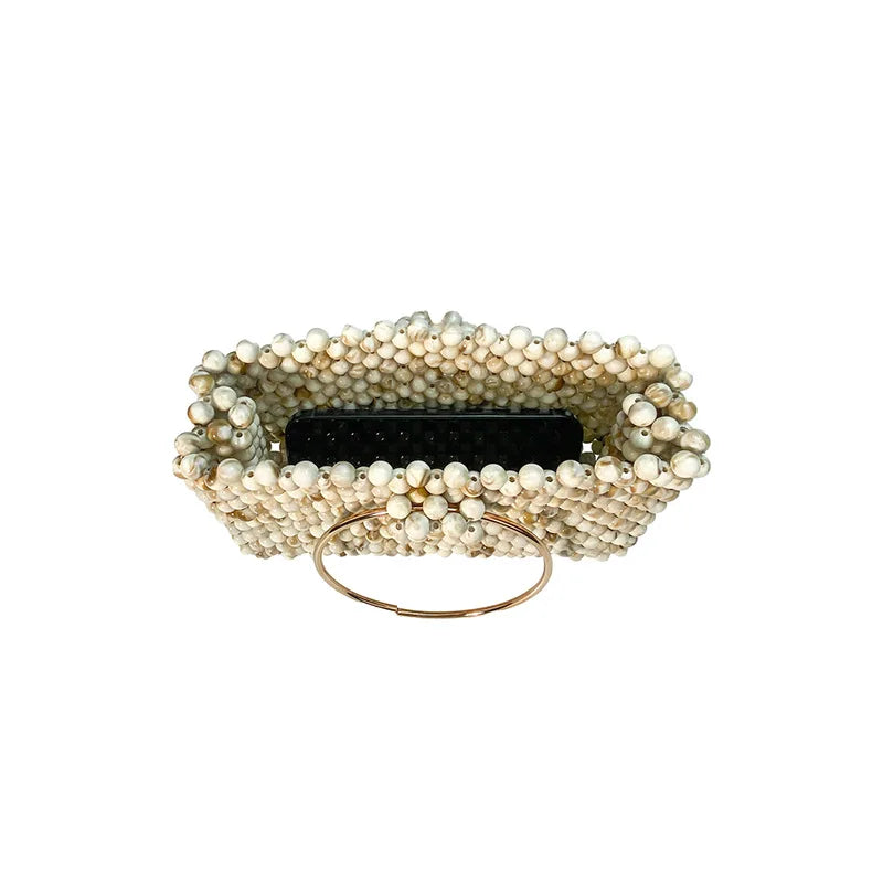 Hand-woven Beaded Bag