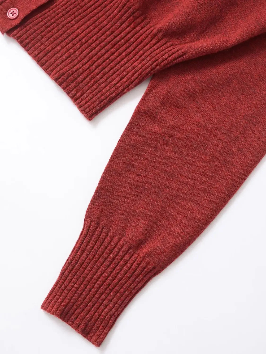 Women’s 3d Flowers Slim Fit Cropped Cardigan V-neck Long Sleeve