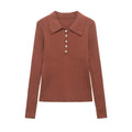Cropped Sweater Tops Women