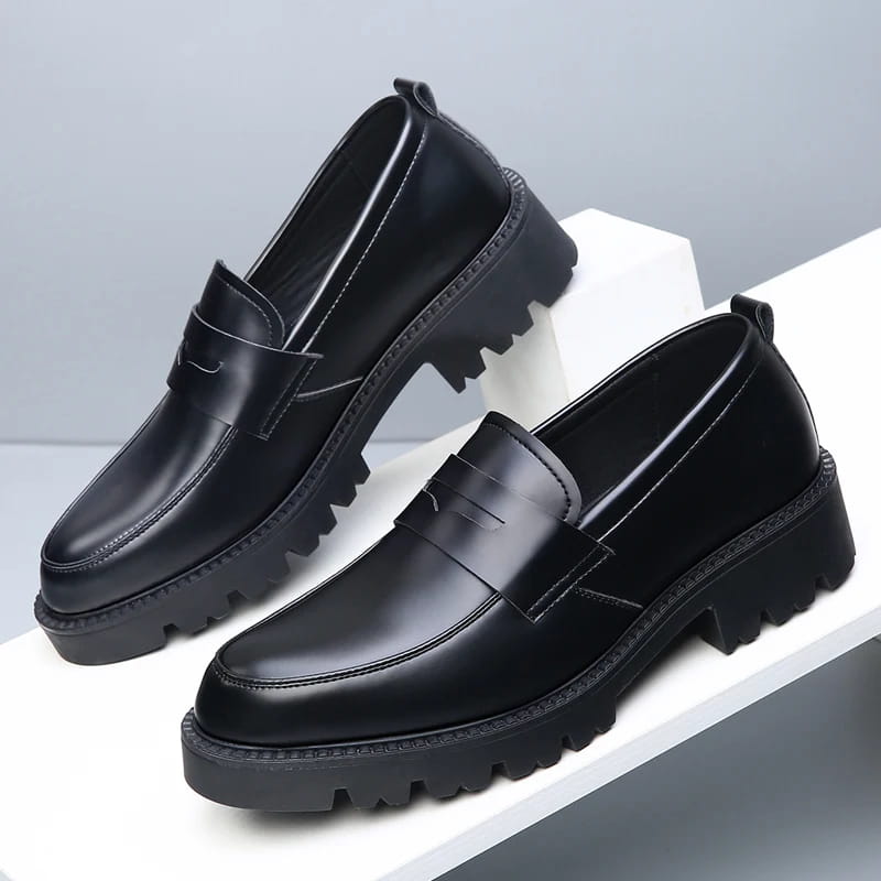 Soft Leather Breathable Loafers