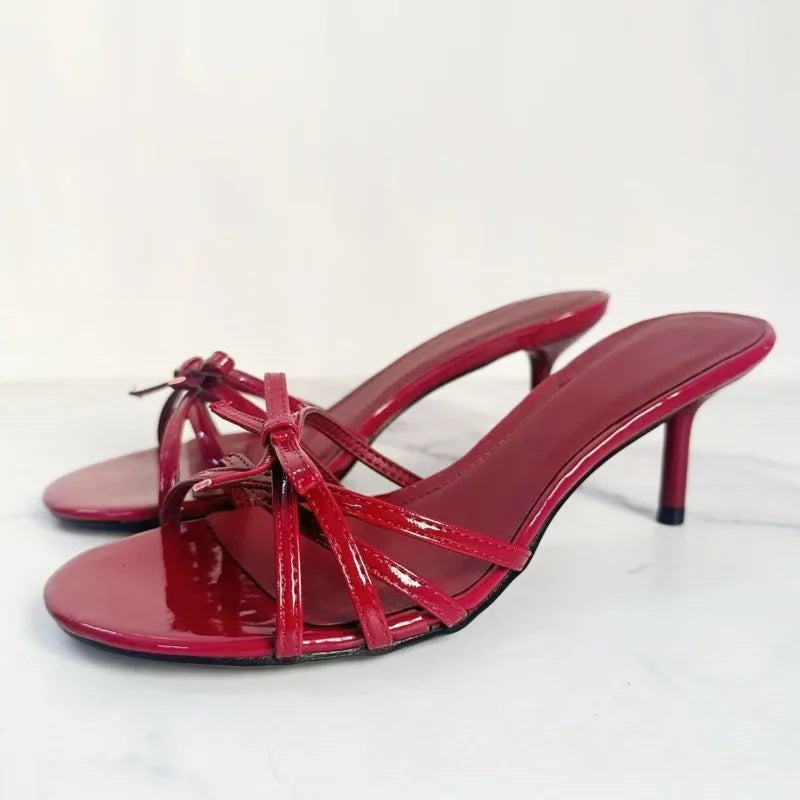 High Heels Women Mule Shoes