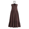 Tube Top Hanging Neck Dress - Norellé