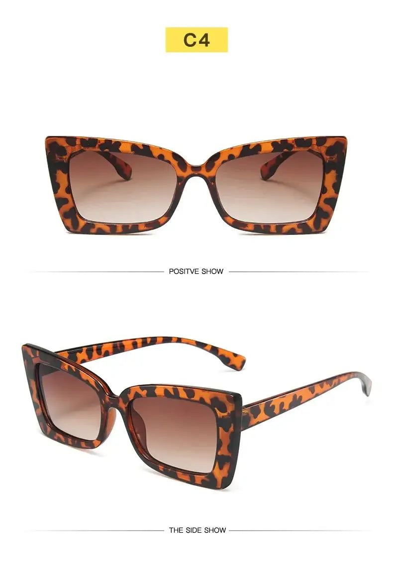 Classic Retro Square Sunglasses Women