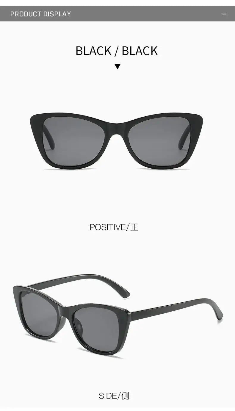 Vintage Cat Eye Sunglasses Woman