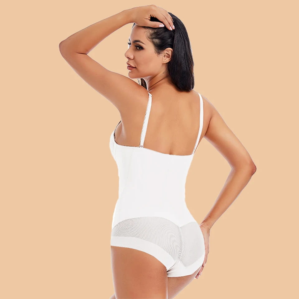 Underwire White Bodysuit Women