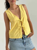 Retro Strappy Tank Top Women