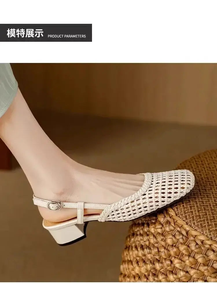 Hollow High Heels Women’s Sandals