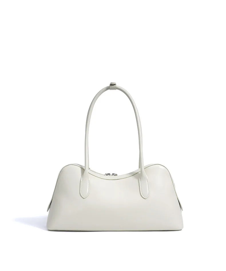 Cowhide Underarm Bag Genuine Leather