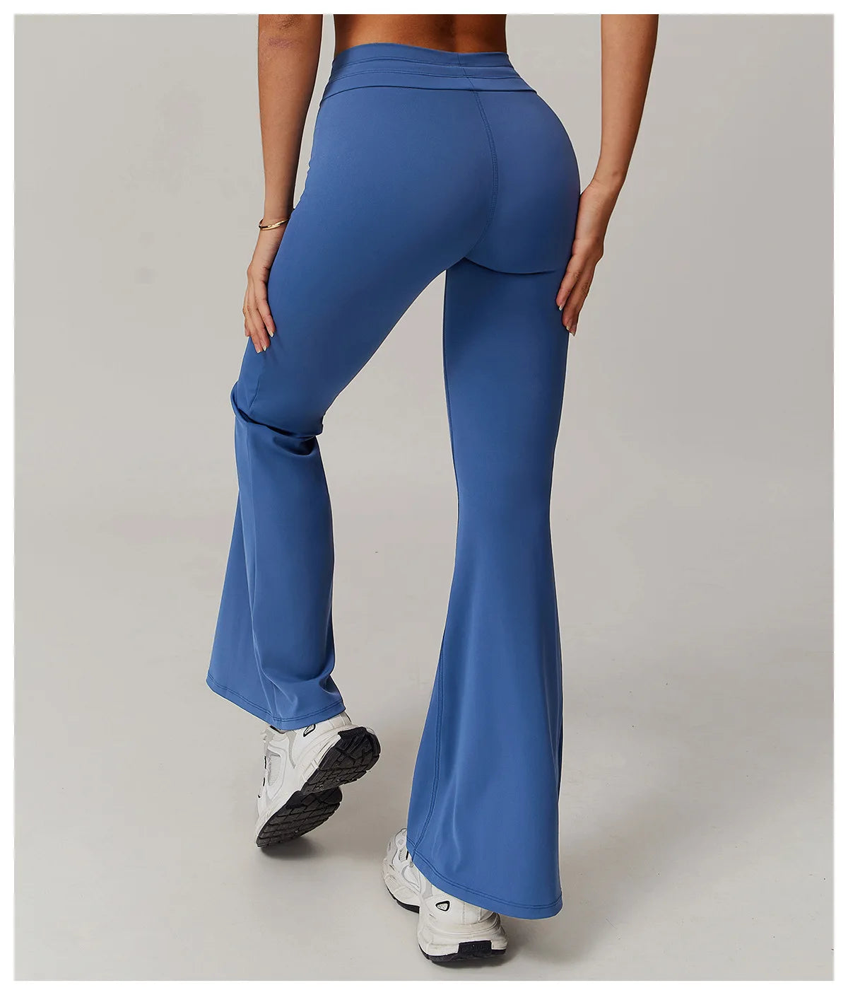 Yoga High Waist Bell-bottoms Breathable Leggings