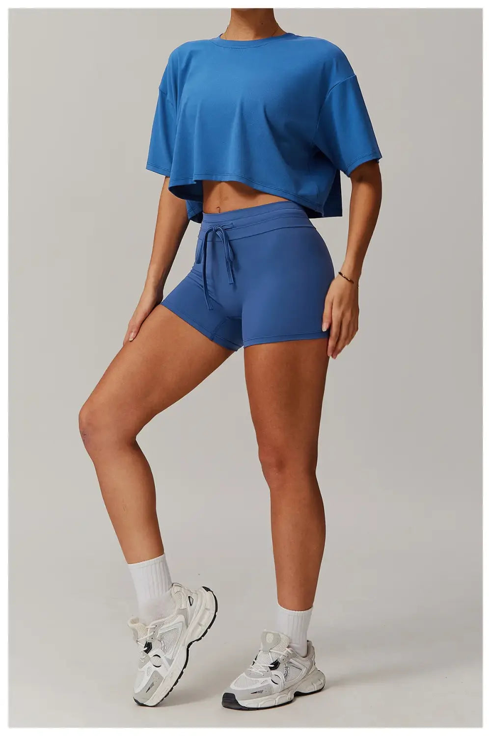 Loose Yoga Top Women Short Sleeve Gym