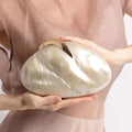 Women Metal Handle Mini Purse