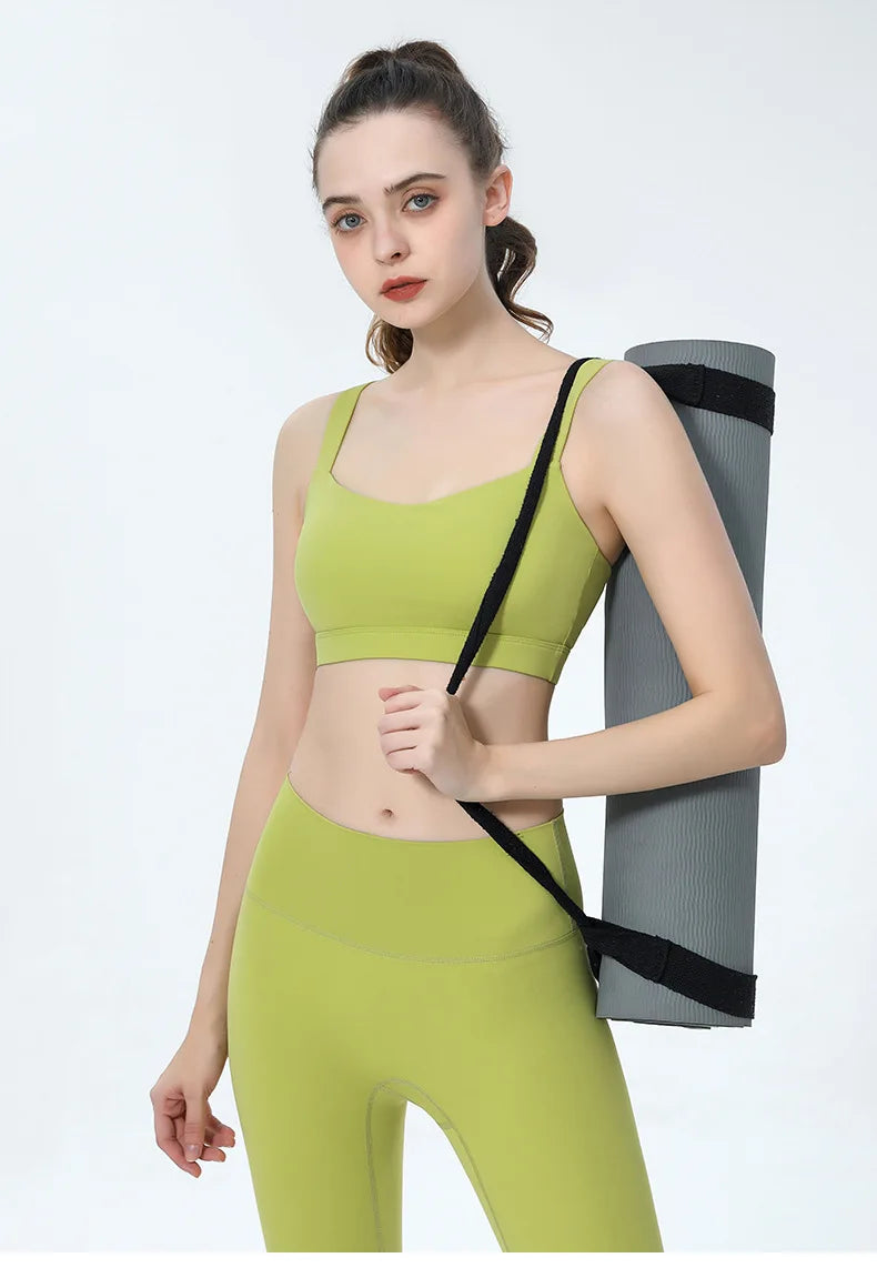 Sports Underwear Breathable Fixed Chest Pad Fitness Bra