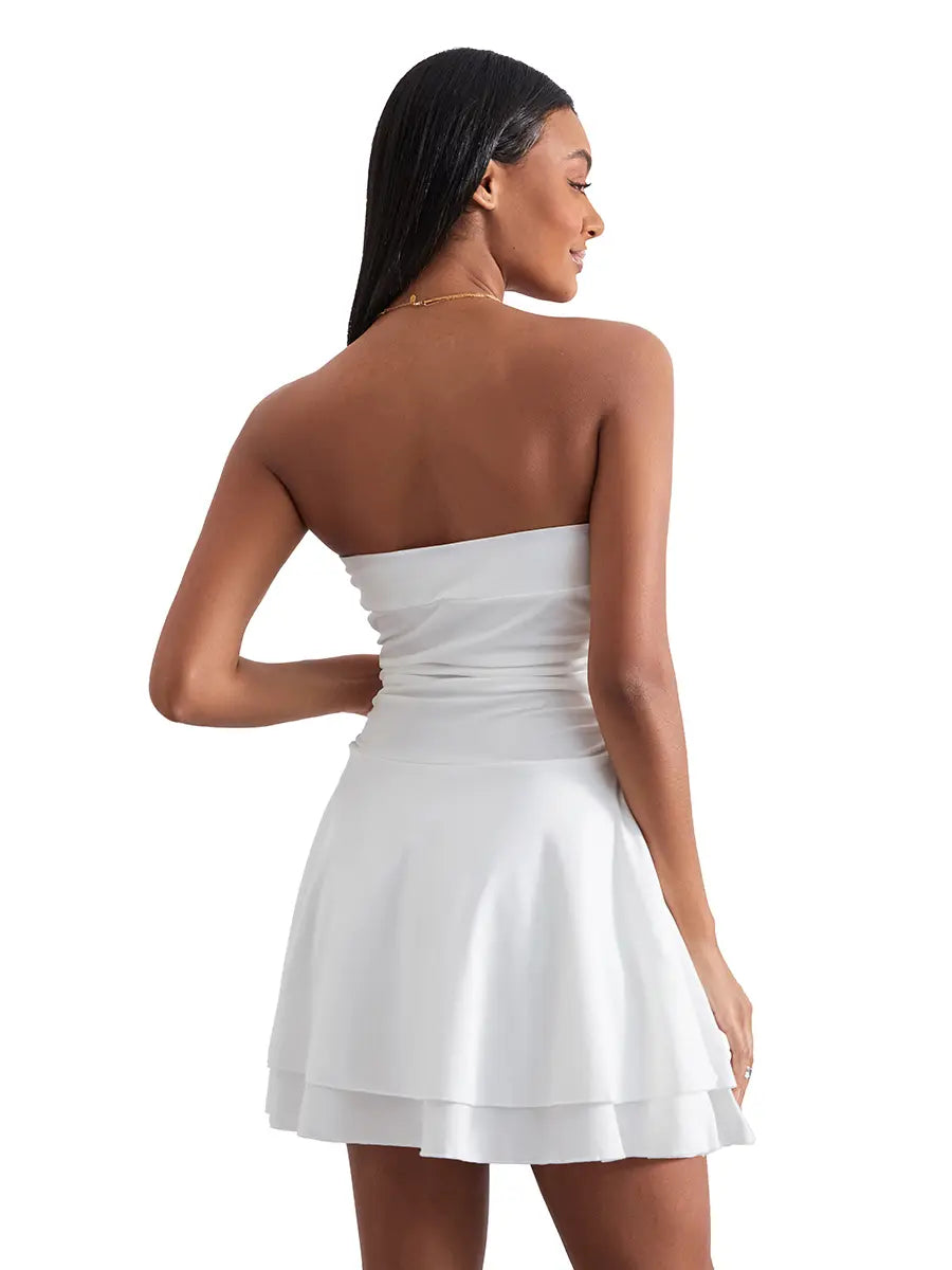 Women’s Sleeveless Strapless Dress