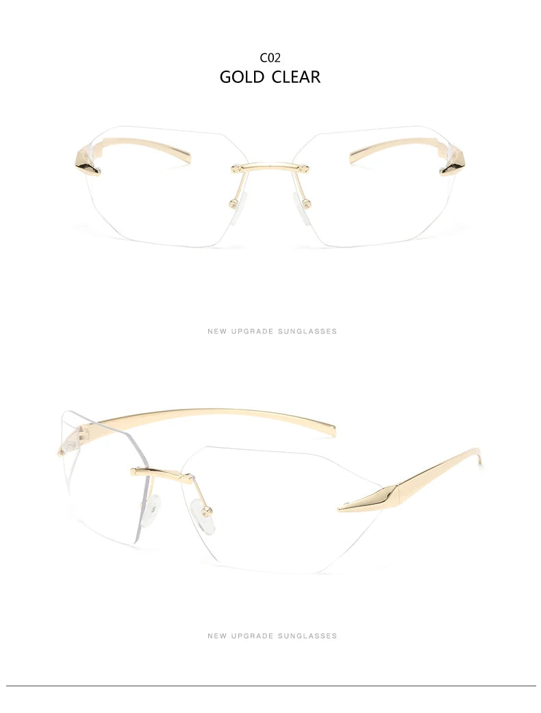 Polygon Square Sunglasses Women