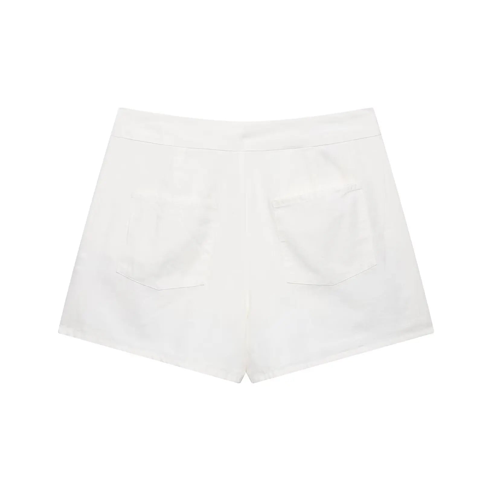 Women’s Casual Embroidered V-neck Vest With Wide-leg Shorts