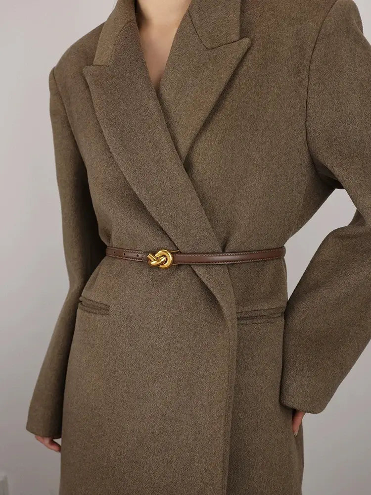 Premium Genuine Leather Women’s Belt